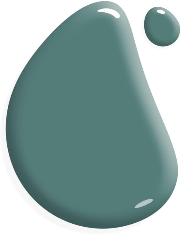 AMY HOWARD AT HOME Chalk-Based One Step Paint for Furniture, Cabinetry, Decor, Finish, and More | No Stripping, Sanding, or Priming | Dark Base | 16 Ounce | Peacock Arbre