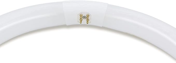 lumenivo FC16T9 40W Circline Fluorescent Bulb Replacement 16 Inches - T9 Bulb with 4-Pin Base (G10Q-4) – 6500K Daylight - 1 Pack