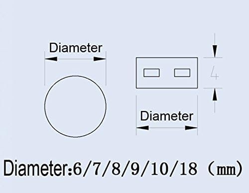 10x6mm Meter Lead Seal (500g/1.1lb) Approximately 135PCS with Copper Wires (100m)