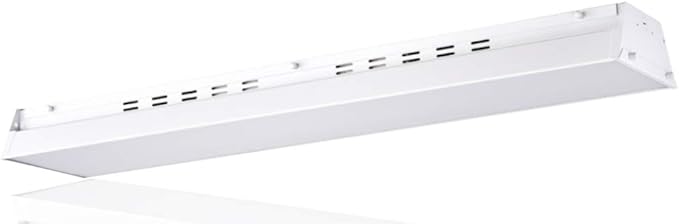 105 Watt 4 Foot High Bay | 5000K Daylight High Output 14079 Lumens | Wired 105W 120-277V High Bay | 50000 Life Hours 134LM/w | 1 Pack by GoodBulb