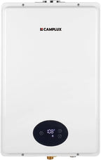 CAMPLUX Climatech 5 150,000 BTU Tankless Water Heater Propane Indoor 5.28 GPM, On Demand Instant Hot Water Heater Propane, 2.76" Flue Pipe Dia, Indoor Installation, CA528