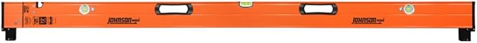 Johnson Level & Tool 5800-0610P 6FT - 10FT Extendable Plate Level, Triple-Secured Mounting System