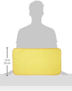 Buffalo Industries (60235) 13" x 24" 100% Cotton Fully Hemmed Yellow Flannel Dust Cloths, Pack of 12, Won't Scratch Fine surfaces, Great for Automotive, Polishing, Cleaning, Machine Washable