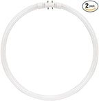 KOR (Pack of 2) FC40T5/-12 T5 Flurescent Circline - 40 Watt - 2GX13 Base - (FC12T5) (4100K - (Cool White))