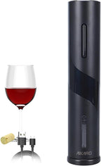 AIKARO - Electric Wine Bottle Opener Automatic Electronic Corkscrew, Rechargeable