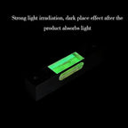 High precision aluminum alloy metal adjustable level bubble small square bar luminous magnetic length 120 hole pitch 100MM