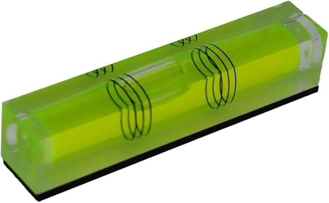 UMEI Triple line Extended Horizontal Test Level Bubble, Rectangular Horizontal Bubble (80X15X15MM) (With magnet)