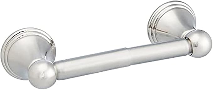 Amazon Basics 5 Piece, Satin Nickel AB-BR817-SN Bathroom Hardware Set, Variety Pack