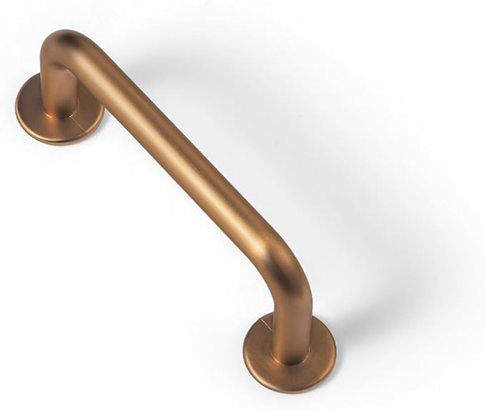 Goo-Ki 6 Pack Champagne Copper Cabinet Drawer Pulls Kitchen Hardware - 3"(76mm) c-c Bar Pull Dresser Handles for Cupboard Bathroom Closet Wardrobe