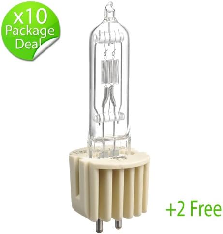 12Pk - USHIO HPL 375w /115X Long Life halogen bulb