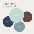 Country Chic All-in-One Chalk Paint for Furniture, Cabinets, Home Decor, Eco-Friendly, Matte Finish, Built-In Primer & Top Coat for Wood, Metal - Fancy Frock (Light Blue) - Pint 16 oz (475 ml)