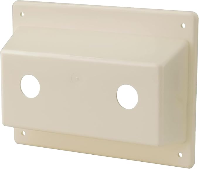 Shower faucet cover RV Camper trailer shower board replacement Faucet Mount KIT Faucet Bezel Stand Off Faucet Cover,Parchment