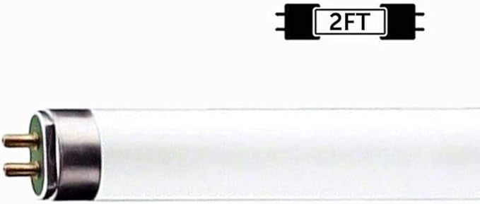 Circle (12 Pack F17T8/841 17W 24 Inch T8 Fluorescent Tube Light Bulb, 4100K Cool White, Medium Bi-Pin (G13) Base, 17 Watt T8 Light Bulbs