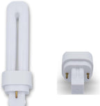 Technical Precision 13W Compact Fluorescent 2 Pin GX23 Base Quad Tube T4 Bulb Replacement for Panasonic FQ13E35U/2 Light Bulb 3500K - 10000 Hours - 780 Lumens - CRI 82-2 Pack