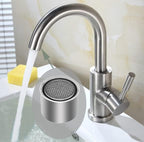 4 Piece Kitchen and Bathroom Faucet Aerators, 2 Pcs Aerator Filter Replacement Parts with Brass Housing 55/64" 22mm Female Bathroom Aerator Faucet Filter with Washer for Kitchen and Bathroom