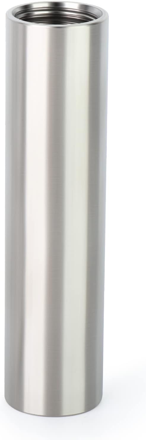 TAISHER 2PCS Stainless Steel Pipe Fittings, 3/4" NPT x 3/4" NPT Female Threaded, 4" Length Nipple Cast Pipe