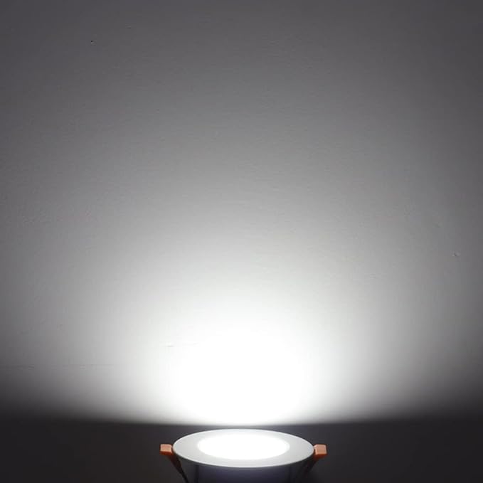 2 Inch LED Downlight, Recessed Lighting Dimmable Ceiling Light, 3W, 5500K Daylight White, CRI80 with LED Driver(35W Halogen Equivalent), Black 20 Pack