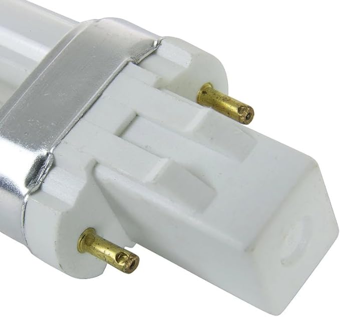 (Pack of 4) 13-Watt Single Tube 2 Pin GX23 (see photos) Base - 3500K Neutral White 35K CFL Light Bulb - Replacement for Sylvania 20335/21137 CF13DS/835- Philips 146845 PL-S 13W/835 GE 97569F13BX/835