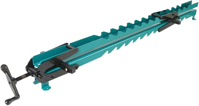 Triden Panel Clamp Vise for Making Cutting Boards, Table Tops & Cabinet Tops (Single, Turquoise)