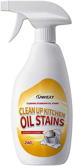 LANWEXY-heavy duty glass stove top oven bbq grill microwave cooktop cleaner spray、for outdoor grill electric stove top、non toxic fume free (1 bottle【trial pack】)