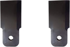 1 pair Blades For Articulating Brush Cutter ABC-13-125A Skid Steer Attachments