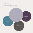 Country Chic All-in-One Chalk Paint for Furniture, Cabinets, Home Decor, Eco-Friendly, Matte Finish, Built-In Primer & Top Coat for Wood, Metal - Wisteria (Light Purple) - 8 oz (237 ml)