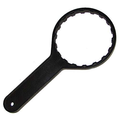 KleenWater Dishwasher Water Filter, KW2510HW-resin Under Sink Filtration System, Cation Exchange Resin Filled Filters for Hard Water and Cloudy Film Residue on Dishes and Glasses