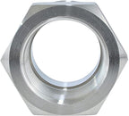 Joywayus Stainless Steel Hex Head Bushing Reducer Pipe Fitting 1/4 NPT Male × 1/8 NPT Female (Pack of 2)