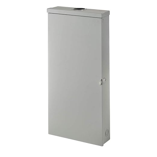 Leviton 20 Space Outdoor Load Center with 100A Main Circuit Breaker, LR210-BDD