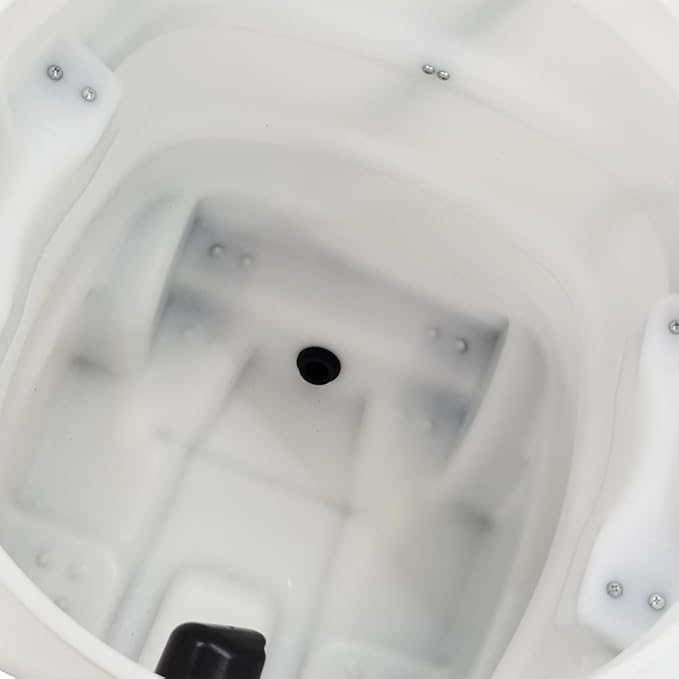 Industrial Wet/Dry Vacuum Cleaner 24 Gallon Commercial Water Suction Machine Vacuum Suction 2-Motors 110V