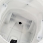 Industrial Wet/Dry Vacuum Cleaner 24 Gallon Commercial Water Suction Machine Vacuum Suction 2-Motors 110V