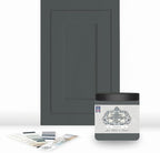 ALL-IN-ONE Paint, Durable cabinet and furniture paint. Built in primer and top coat, no sanding needed. Includes our 30 featured color card - Daring, 8oz Sample