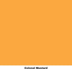 Dixie Belle Paint Company Chalk Finish Furniture Paint - Colonel Mustard (1 Gallon - 128oz) - Matte Retro Yellow Chic Chalk Mineral DIY Furniture Paint