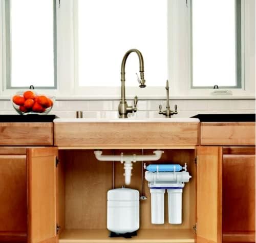 Pentair OMNIFilter RO2050 Reverse Osmosis Water Filter System, Premium Under Sink 4-Stage Filtration System, 15 Gallons per Day Output