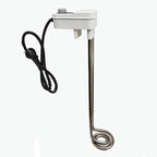 KD 1600W Immersion Bucket Water Heater with Dedicated Mounting Bracket, Auto Shutoff, Overheating Prevention, Auto Water Level Sensor, Adjustable Thermostat, Stainless Steel, Made in Korea (KDDG16K)