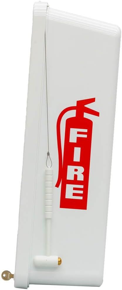 5# Fire Extinguisher Cabinets Box Indoor/Outdoor White Lot of 6