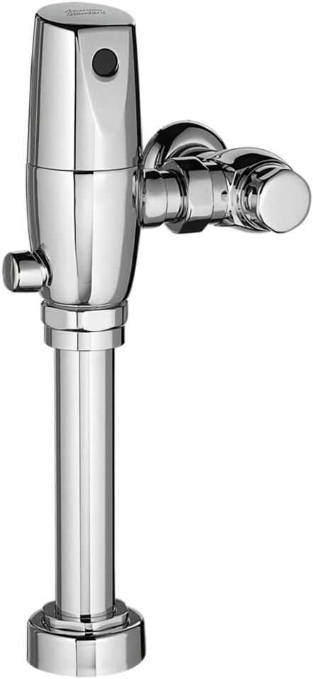 American Standard 6066761.002 Ultima Selectronic Touchless Toilet Flush Valve, Piston-Type, PWRX, Dual Flush 1.6/1.1 GPF, Polished Chrome
