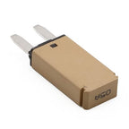 5 Amp 12V Mini Fuse Circuit Breaker Auto Reset ATM Low Profile- UL Certified- 12 Volt Self Resetting Blade Fuses 5A DC E71 for Car RV Automotive Truck Boat Solar - Pack of 3