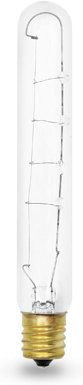 lumenivo 40 Watt 130 Volt T6.5 Refrigerator Light Bulb ー Replaces 40w 120v Freezer Light Bulb Subzero 500 Series Refrigerator Freezer ー Intermediate Base E17 ー Clear Incandescent Bulb ー 1 Pack