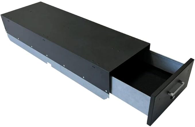 GearLok UnderSeat Truck Locker – Secure Under Seat Storage for Ram 1500 Trucks – Lockable Truck Organizers and Storage for Tools, Ammo and Equipment (Fits 39.5"x12"x4.5" Interior)