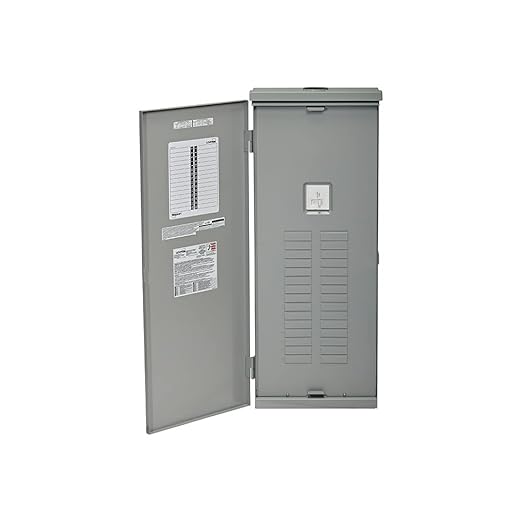 Leviton 30 Space Outdoor Load Center with 200A Main Circuit Breaker, LR320-BDD