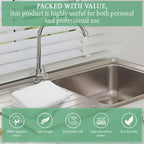 Bar Towels 14"x17" Terry Bar Mop Towels (White) – Absorbent and Durable, Multipurpose Cleaning Rags, Cotton Cleaning Towel, Terry Cloth Rags, Reusable Shop Rags