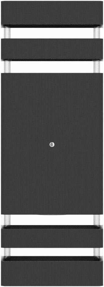 Dusk to Dawn Outdoor Lighting, LED Wall Sconce Sensor Waterproof Porch Lights 14W Black Exterior Up and Down Light Fixture for Porch Hallway Patio Garden Corridor