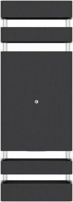 Dusk to Dawn Outdoor Lighting, LED Wall Sconce Sensor Waterproof Porch Lights 14W Black Exterior Up and Down Light Fixture for Porch Hallway Patio Garden Corridor