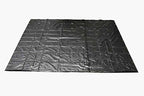 Mytee Products 18' x 27' Black Lumber Tarp for Heavy Duty Truck Cargo - 18 Oz Vinyl Flatbed Tarps with 5' Drop - Waterproof Tarp for Trailers to Protect Cargo from Wind, Rain, Snow and Sun