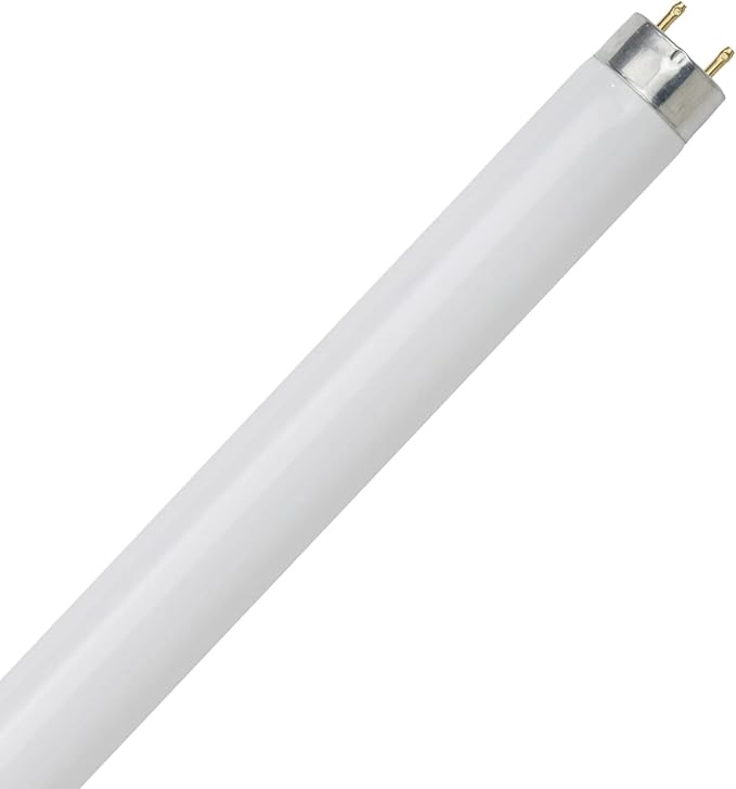 Sunlite F15T8/D 18-Inch T8 Linear Fluorescent Lamp, 15 Watts, 560 Lumens, 6500K Daylight, Medium G13 Bi-Pin Base, ROHS Compliant, 30 Pack