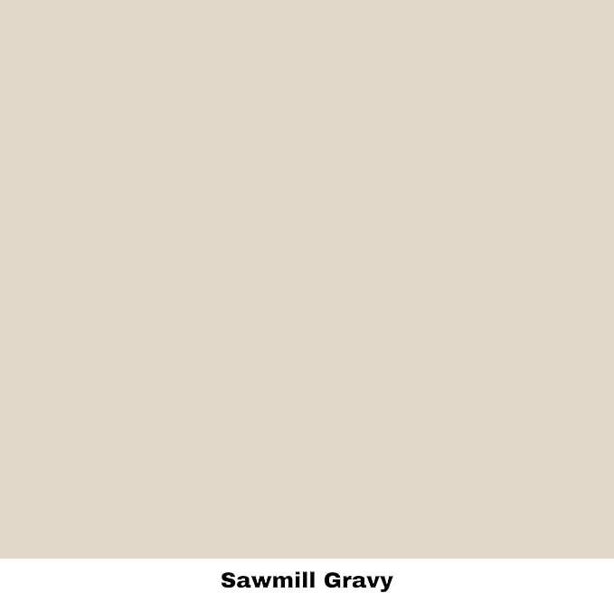 Dixie Belle Paint Company Chalk Finish Furniture Paint - Sawmill Gravy (8oz) - Matte Smooth Beige Chic Chalk Mineral DIY Furniture Paint