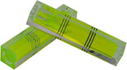 UMEI Triple line Extended Horizontal Test Level Bubble, Rectangular Horizontal Bubble (80X15X15MM) (Without magnet)