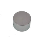 Mini Metal universal horizontal bubble water level balance bubble level round 20x10mm (silvery white）