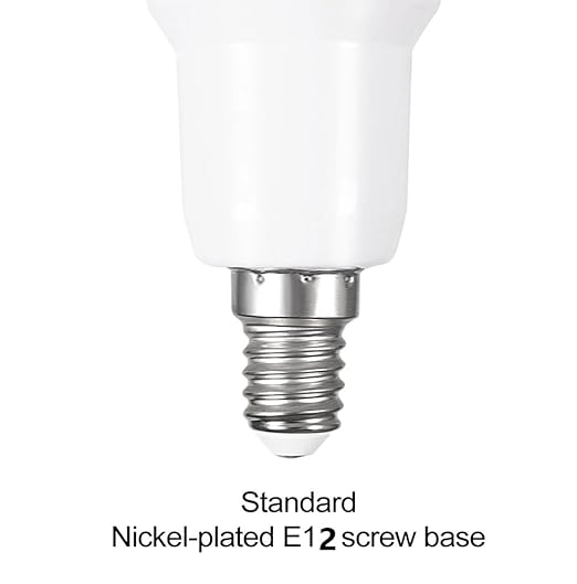 5-Pack E12 to E26 Adapter, Chandelier Light Socket, Candelabra E12 to Medium Socket E26/E27 Converter Bulb Base Adapter Converter for Ceiling Fans Light, Pendant Light